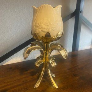 Vintage Tulip Candle Holder
